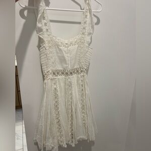 Freepeople lace mini dress size XS